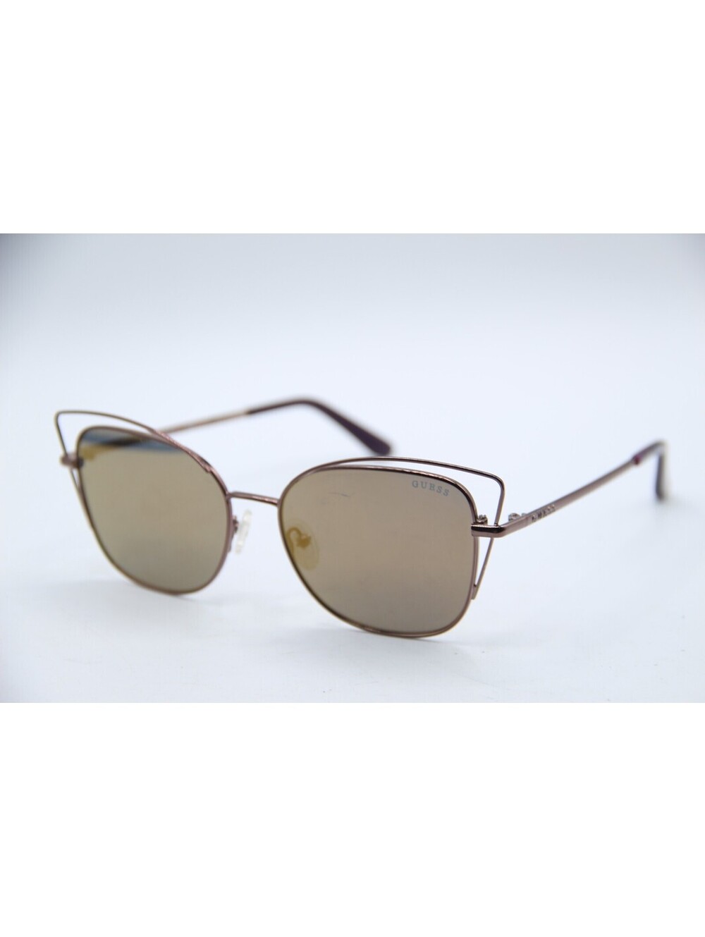 Guess Gu7528 48G Bronze Mirrored Authentic Sunglasses 56-16 140 *3